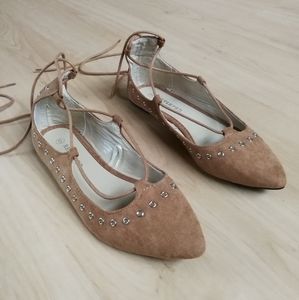 💙[3/$25] REVAMPED Pointed Toe Lace Up Flats